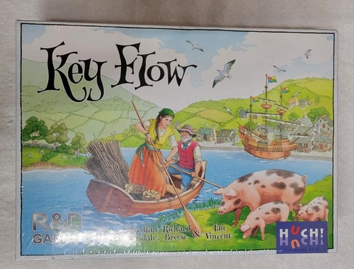 Key flow strategy board game - board,